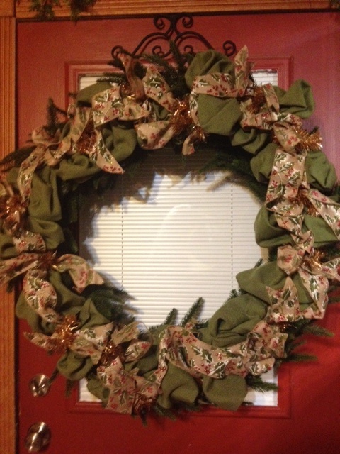 Burlap Wreath