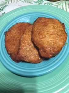 spicy pork chops